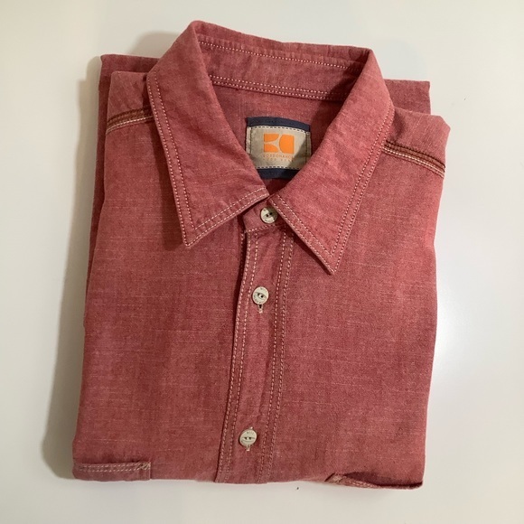 Hugo Boss Boss button down casual shirt size M EUC - Picture 14 of 15